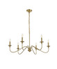 Living District LD5006D36SG Rohan 36 inch chandelier in Satin Gold
