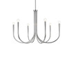 Living District LD722D36C Layne 36 inch chandelier in Chrome