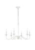 Living District LD5006D36WH Rohan 36 inch chandelier in White