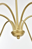 Living District LD5056D54BR Rohan 54 inch chandelier in Brass