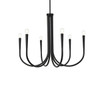 Living District LD722D30BK Layne 30 inch chandelier in Black Living District LD722D30BK Layne 30 inch chandelier in Black