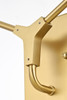 Elegant Lighting 3508W15G Zayne 2 Light Wall Sconce in Gold