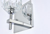 Elegant Lighting 3509W6C Graham 1 Light Wall Sconce in Chrome