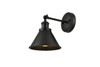 Living District LD7324W7BLK Bentley 1 light Black Bath Sconce Living District LD7324W7BLK Bentley 1 light Black Bath Sconce