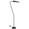 DAINOLITE CSE-531F-MB 1 Light Incandescent Cassie Floor Lamp Matte Black w/ a Matte Black Shade