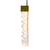 CWI LIGHTING 1587P6-1-624 Lava Integrated LED Brass Mini Pendant