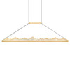 CWI LIGHTING 1601P62-624 Himalayas Integrated LED Brass Chandelier