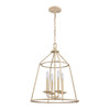 ELK HOME 90260/4 Ellisville 17.25'' Wide 4-Light Chandelier - Antique Cream