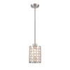 ELK HOME 85500/1 Sagamore 6'' Wide 1-Light Mini Pendant - Brushed Nickel