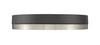 Z-LITE 1006F16-MB-BN-LED 1 Light Flush Mount, Matte Black + Brushed Nickel