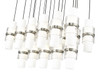 Z-LITE 1946P-17L-BN 17 Light Linear Chandelier, Brushed Nickel