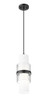 Z-LITE 1946P-MB 1 Light Pendant, Matte Black