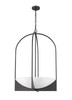 Z-LITE 1947-38MB 6 Light Chandelier, Matte Black