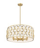 Z-LITE 1948P26-MGLD 8 Light Pendant, Modern Gold