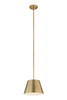Z-LITE 2307-12RB 1 Light Pendant, Rubbed Brass