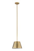 Z-LITE 2307-12RB 1 Light Pendant, Rubbed Brass