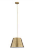 Z-LITE 2307-18RB 1 Light Pendant, Rubbed Brass