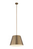 Z-LITE 2307-24MGLD 1 Light Pendant, Modern Gold