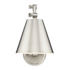 Z-LITE 347S-BN 1 Light Wall Sconce, Brushed Nickel