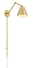 Z-LITE 347S-MGLD 1 Light Wall Sconce, Modern Gold