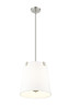 Z-LITE 3501P13-BN 3 Light Pendant, Brushed Nickel