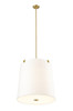 Z-LITE 3501P24-MGLD 6 Light Pendant, Modern Gold