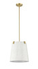 Z-LITE 3502P13-MGLD 3 Light Pendant, Modern Gold