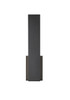 Z-LITE 5007-18BK-LED 2 Light Outdoor Wall Light, Sand Black