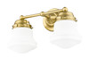 Z-LITE 735-2V-LG 2 Light Vanity, Luxe Gold