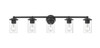 Z-LITE 742-5V-MB 5 Light Vanity, Matte Black