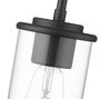 Z-LITE 742MP-MB 1 Light Pendant, Matte Black