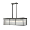 Z-LITE 7504-42L-MB 10 Light Pendant, Matte Black