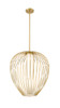 Z-LITE 7507-22MGLD 1 Light Pendant, Modern Gold