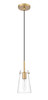 Z-LITE 7508MP-MGLD 1 Light Pendant, Modern Gold