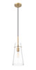 Z-LITE 7508P-MGLD 1 Light Pendant, Modern Gold