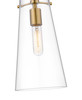 Z-LITE 7508P-ROD-MGLD 1 Light Pendant, Modern Gold