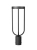 Z-LITE 5005PHM-BK-LED 1 Light Outdoor Post Mount Fixture, Sand Black