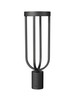 Z-LITE 5005PHM-BK-LED 1 Light Outdoor Post Mount Fixture, Sand Black