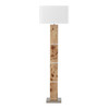 ELK HOME H0809-11132 Cahill 63'' High 1-Light Floor Lamp - Natural Burl