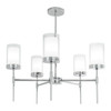 ELK HOME 8971-PN-CL Kimberly Chandelier - Polished Nickel