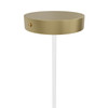 AVENUE LIGHTING HF2020-SNW-BB 1-Light PENDANT, BRUSHED BRASS