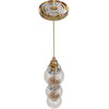 AVENUE LIGHTING HF7903-AB PENDANT, AGED BRASS