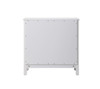 ELEGANT KITCHEN AND BATH SC013030WH 30 Inch Wide Bathroom Storage Freestanding Cabinet In White ELEGANT KITCHEN AND BATH SC013030WH 30 Inch Wide Bathroom Storage Freestanding Cabinet In White
