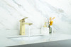 ELEGANT KITCHEN AND BATH FAV-1001BGD Jakob Single Hole Single Handle Bathroom Faucet in Brushed Gold ELEGANT KITCHEN AND BATH FAV-1001BGD Jakob Single Hole Single Handle Bathroom Faucet in Brushed Gold