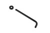 ELEGANT KITCHEN AND BATH FAS-9002MBK George Complete Shower and Tub Faucet with Rough-in Valve in Matte Black