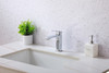 ELEGANT KITCHEN AND BATH FAV-1004PCH Lena Single Hole Single Handle Bathroom Faucet in Chrome