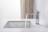 ELEGANT KITCHEN AND BATH FAV-1004PCH Lena Single Hole Single Handle Bathroom Faucet in Chrome