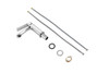 ELEGANT KITCHEN AND BATH FAV-1004PCH Lena Single Hole Single Handle Bathroom Faucet in Chrome