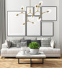ELEGANT LIGHTING 1712G60BR Cavoli 60 inch Chandelier in Brass