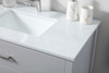 ELEGANT KITCHEN AND BATH VF28836GR 36 Inch SIngle Bathroom Vanity In Grey